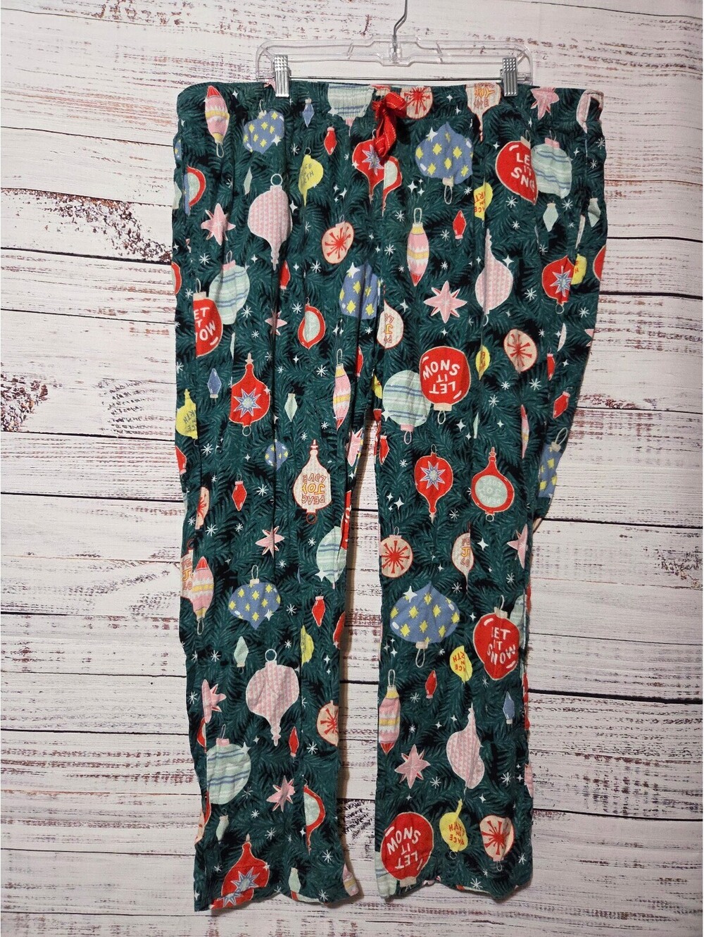 Old Navy XXL Christmas Ornament Print Lounge Pants